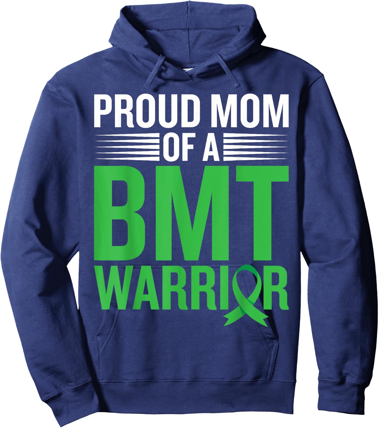 Bone Marrow Donation Survivor Bone Marrow Transplant Hoodie - Hoodie | Navy