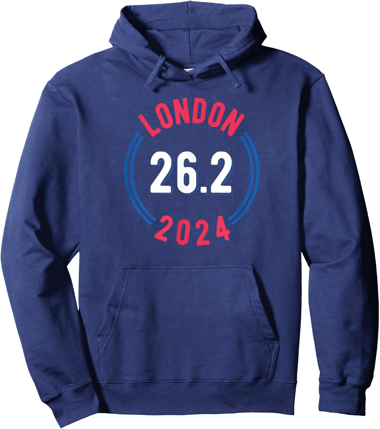 London 2024 Marathon 26.2 Hoodie - Hoodie | Navy
