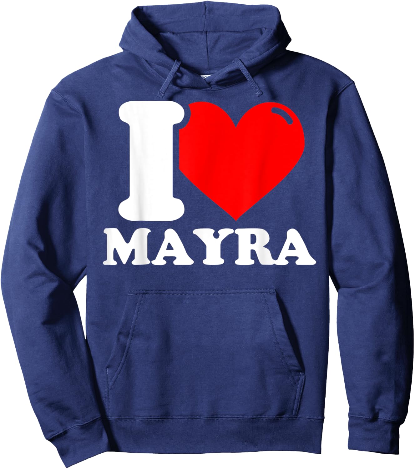I love Mayra Hoodie - Hoodie | Navy