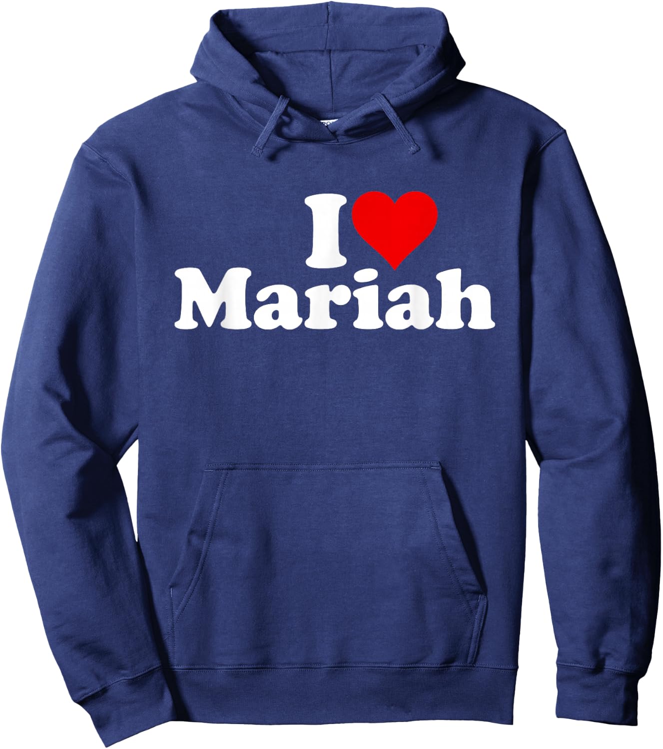 I Love Heart Mariah Hoodie - Hoodie | Navy