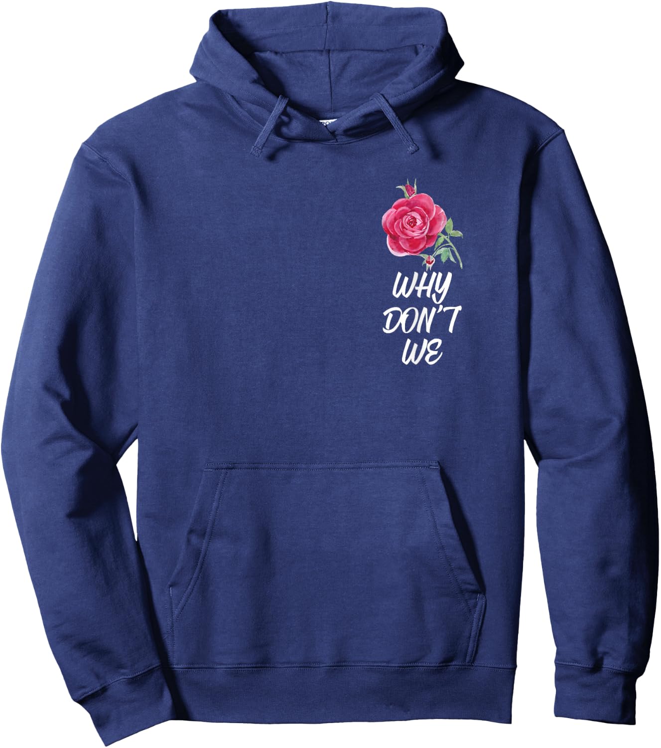 Why Dont We Rose Hoodie - Hoodie | Navy