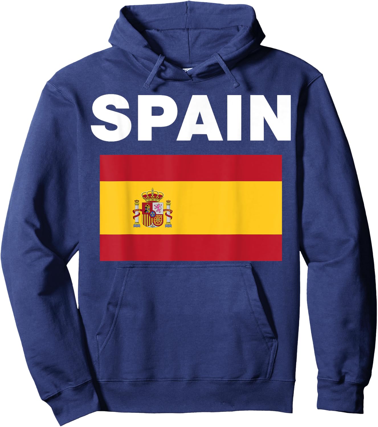 Spain Spanish Flag Heritage Hoodie - Hoodie | Navy