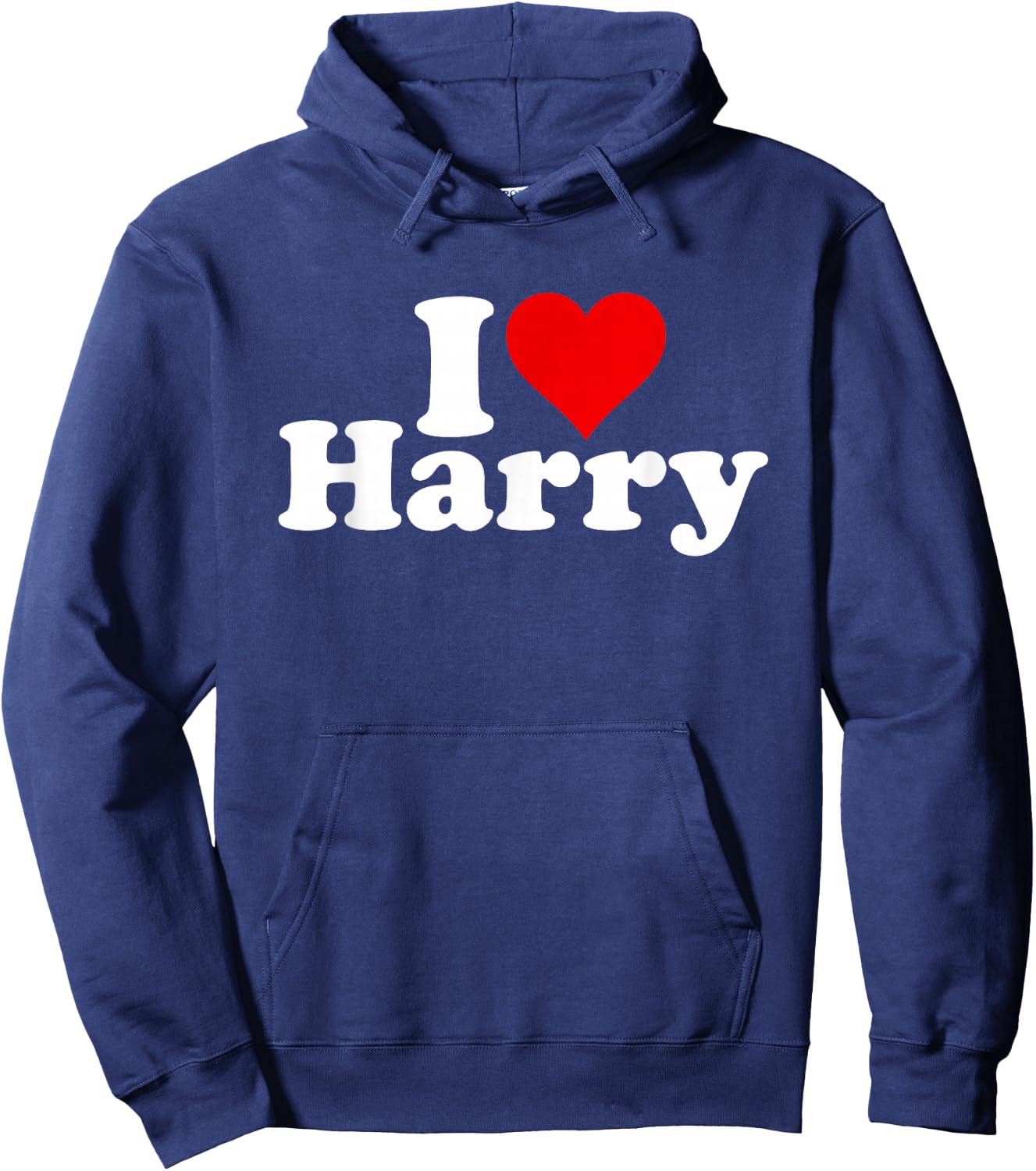 I Love Heart Harry Hoodie - Hoodie | Navy