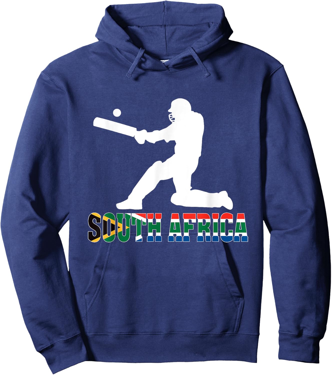 South Africa Cricket Fan Jersey 2025 Afrikaans Cricket Hoodie - Hoodie | Navy