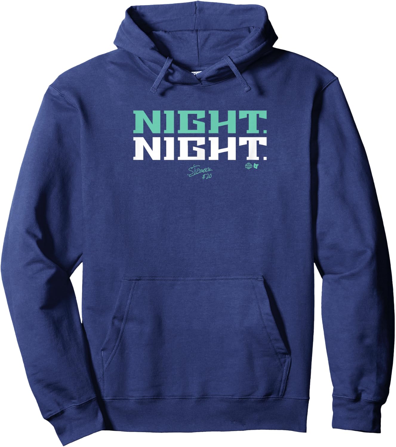 Sabrina Ionescu: Night Night - New York Basketball Hoodie - Hoodie | Navy