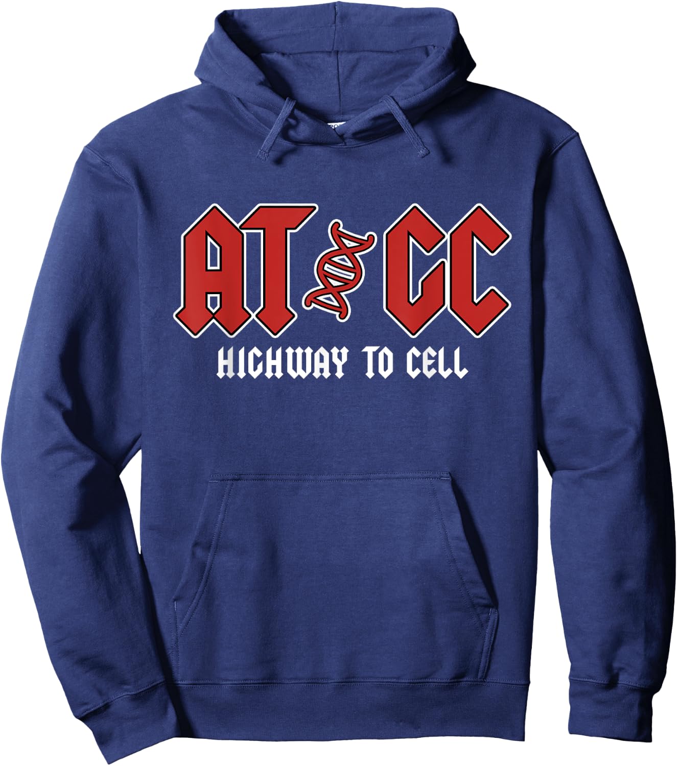at/GC - Funny Teacher Student Biology Hoodie - Hoodie | Navy