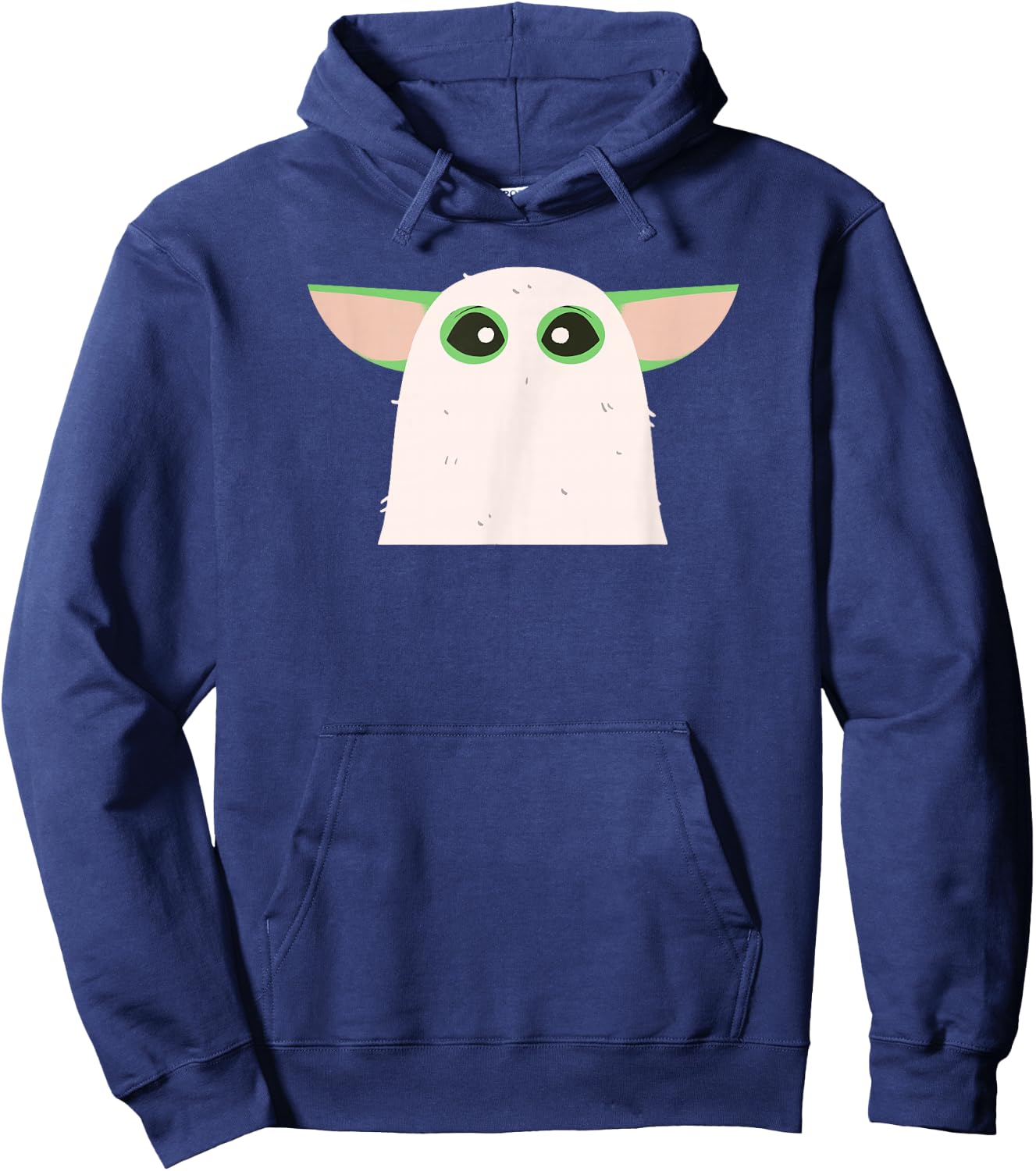 Star Wars The Mandalorian Grogu Halloween Ghost Costume Hoodie - Hoodie | Navy