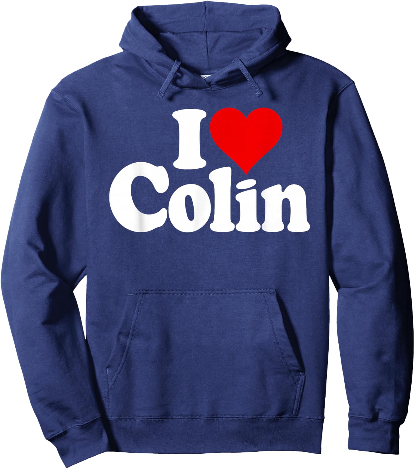 I Love Heart Colin Hoodie - Hoodie | Navy