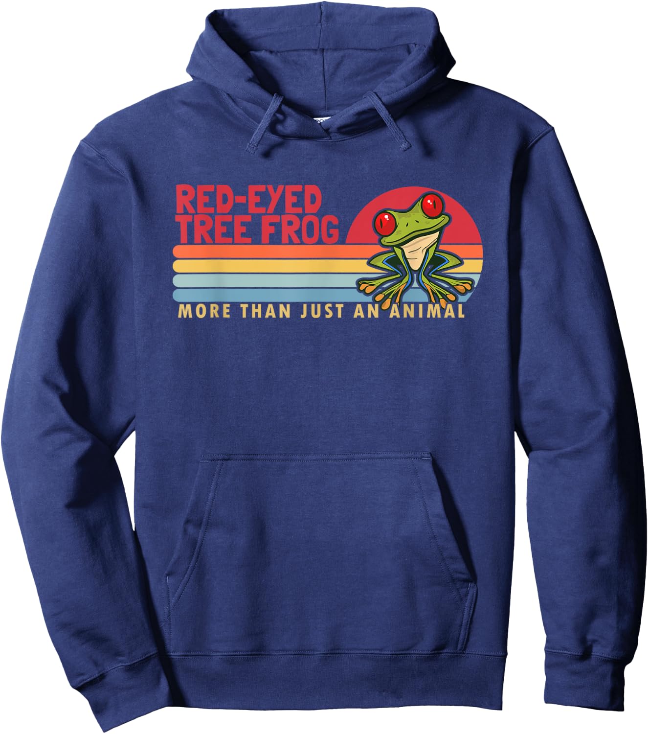 Red-Eyed Tree Frog more than an Animal Red Eyed Tree Frog Hoodie - Hoodie | Navy