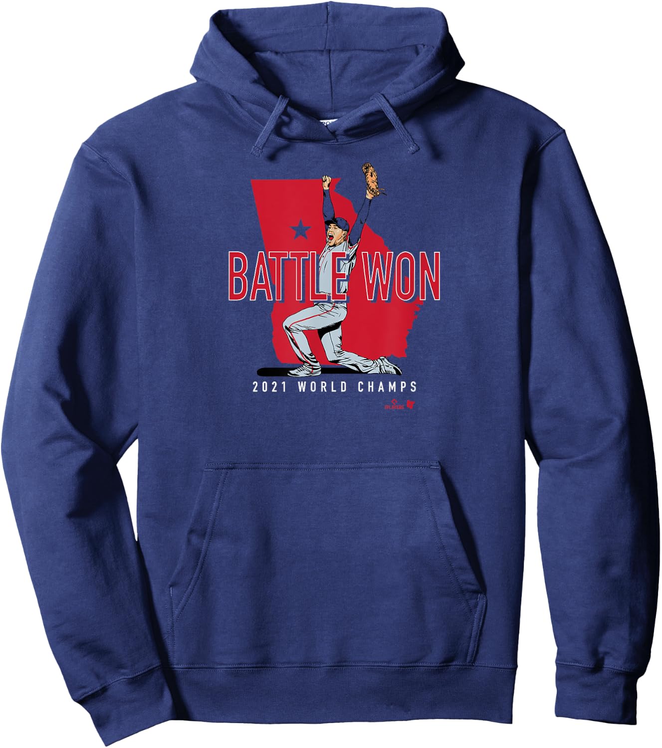 Officially Licensed Freeman - Freddie Freeman: Battle Won Hoodie - Hoodie | Navy