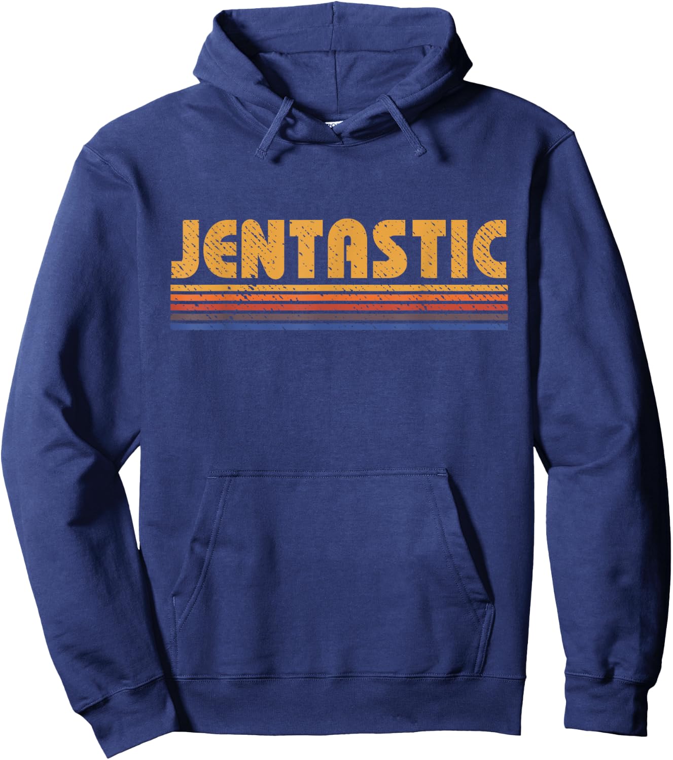 Jentastic Funny Retro First Name Jen Jennifer Hoodie - Hoodie | Navy