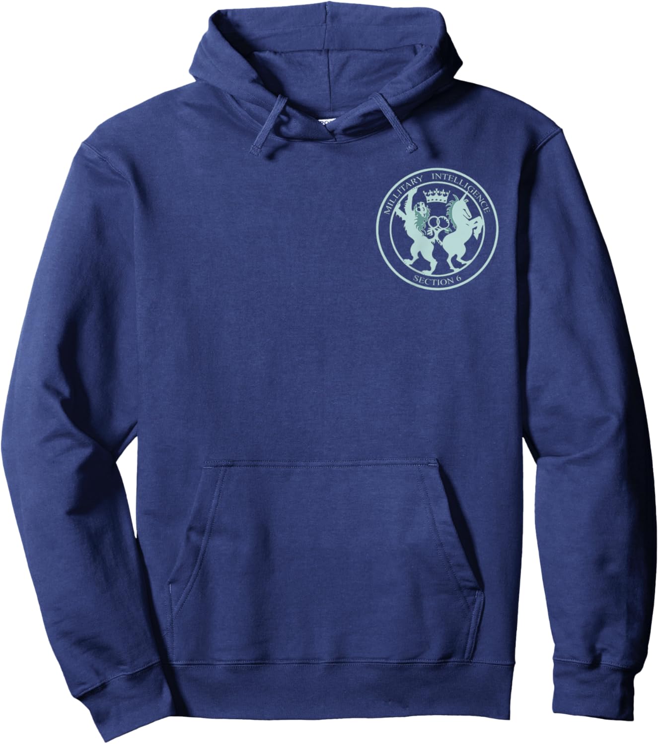 Secret Intelligence Service SIS MI6 UK Spy Agency Design Hoodie - Hoodie | Navy