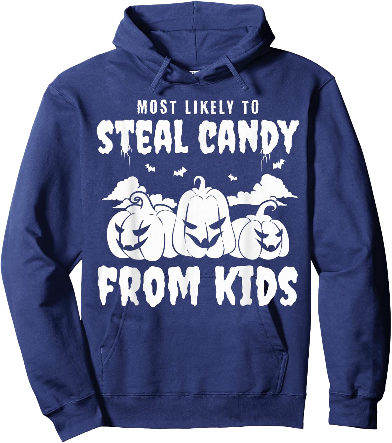 Most Likely To Steal Candy From Kid Group Halloween Matching Hoodie - Hoodie | Navy