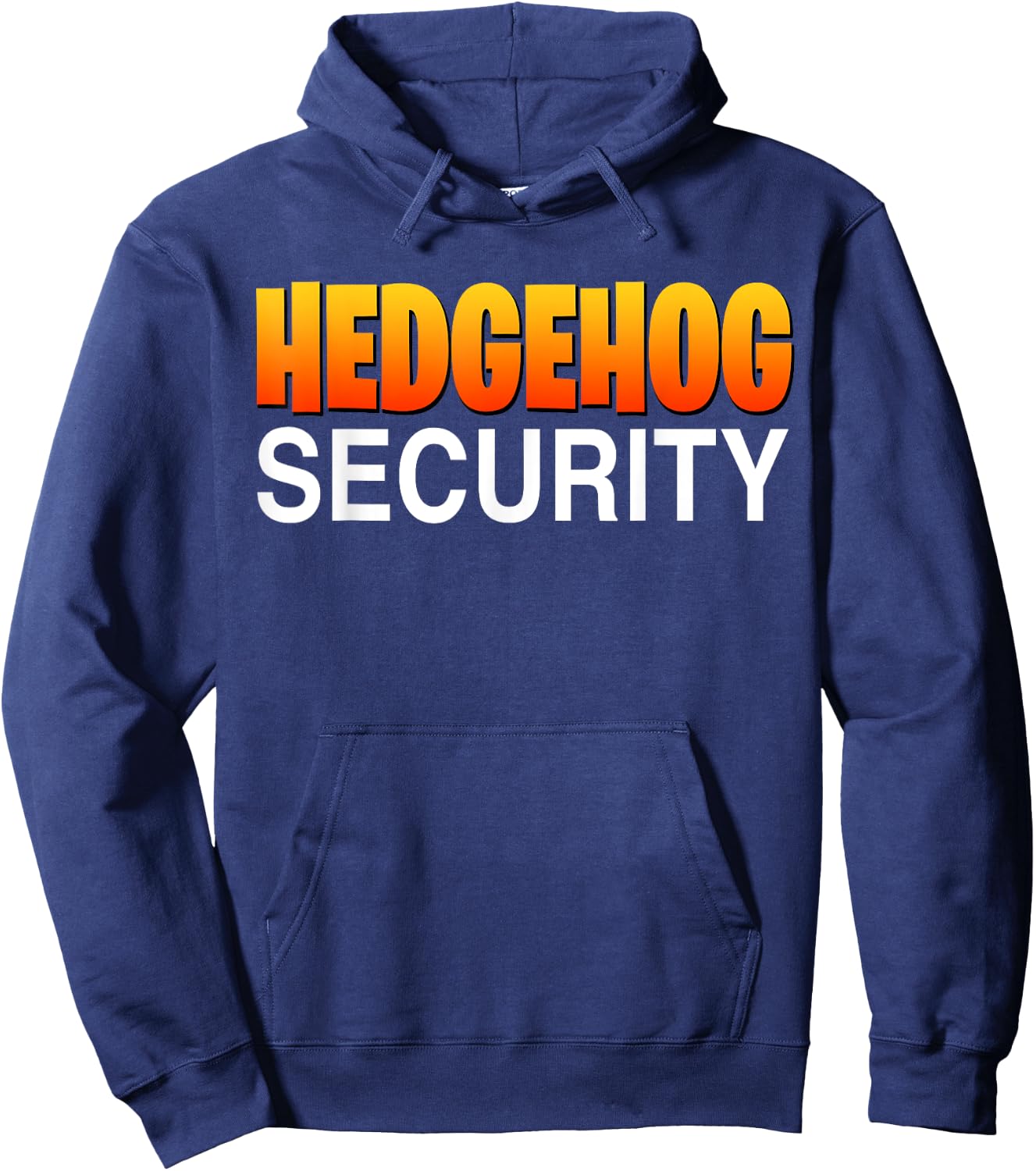 Hedgehog Security Parent Dad Mom Funny Halloween Costume Hoodie - Hoodie | Navy