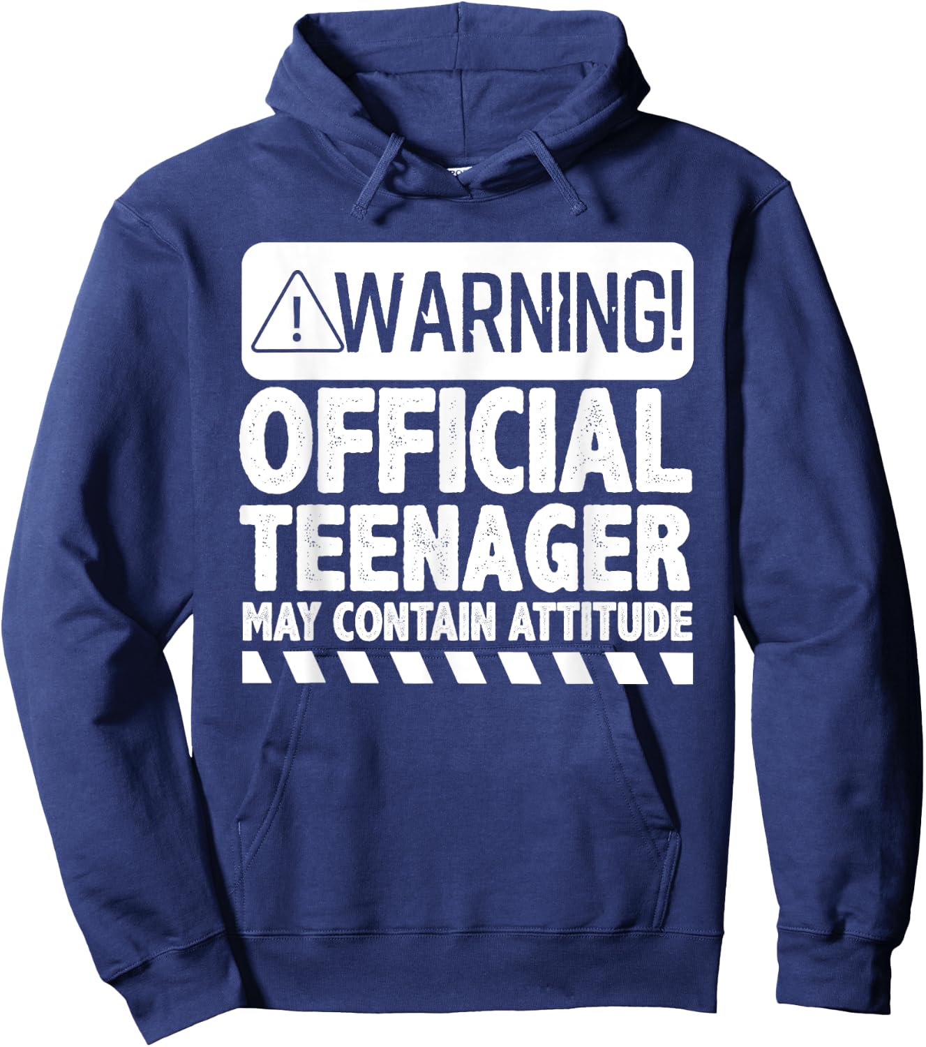 Cool Official Teenager For Boys Girls Teen 13 Year Old B-Day Hoodie - Hoodie | Navy