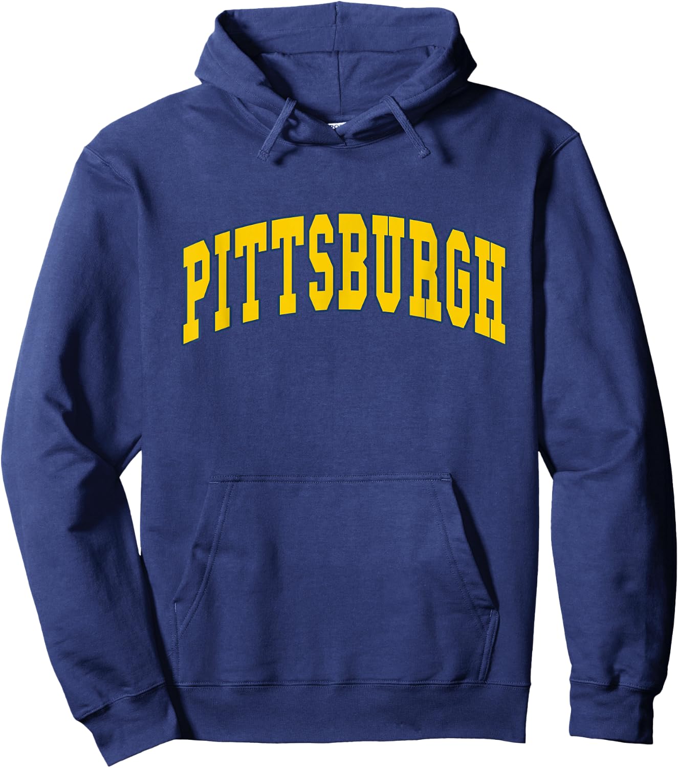 Pittsburgh - Hometown Pride - Throwback Design - Classic Hoodie - Hoodie | Navy