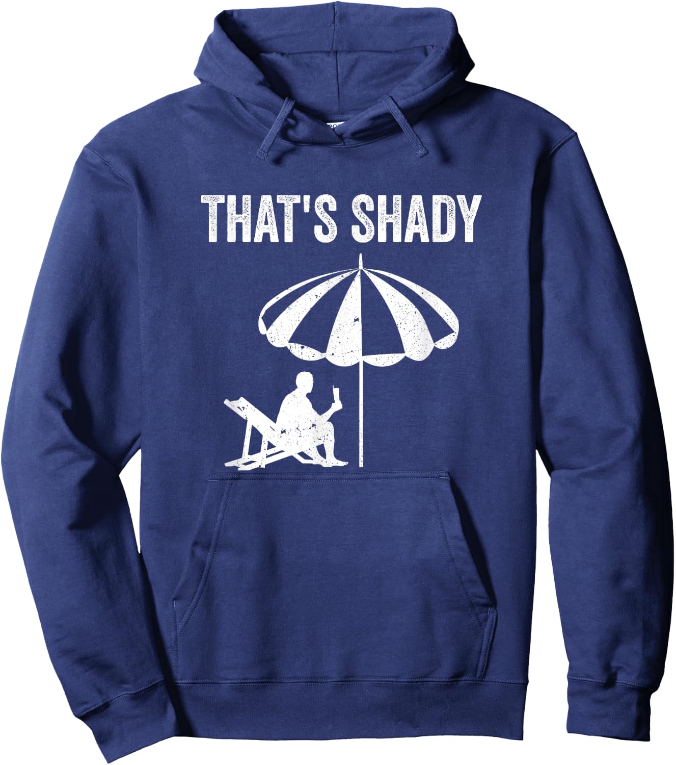 That's Shady Under The Sun Summer Vacation Funny Summer Women Hoodie - Hoodie | Navy