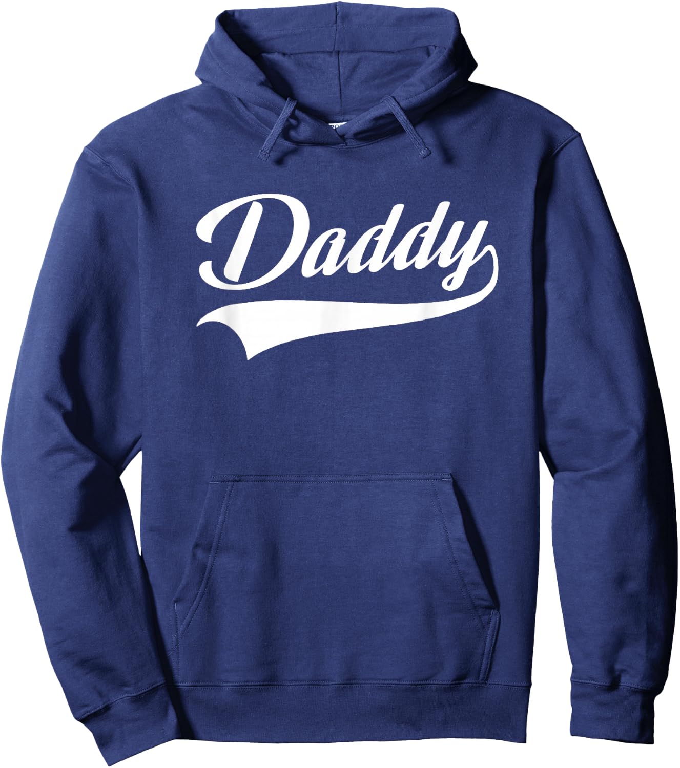 Daddy - Best Father - Throwback Sporty Design - Classic Hoodie - Hoodie | Navy