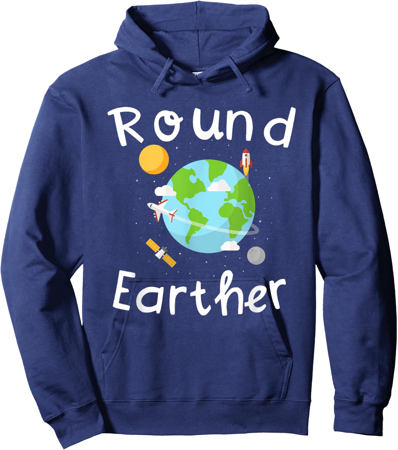 Round Earther Hoodie - Hoodie | Navy