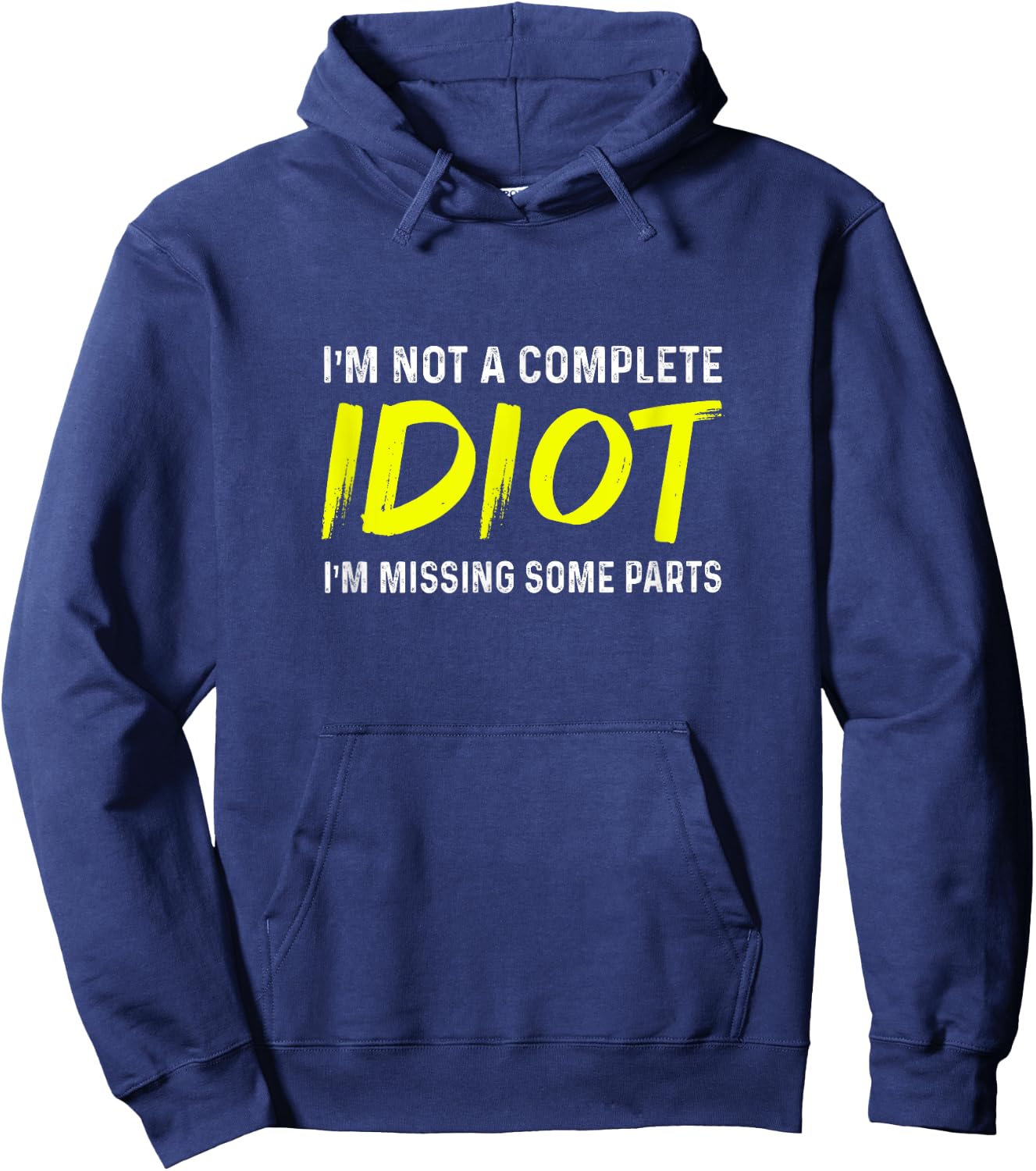 Amputee Humor Complete Leg Arm Funny Recovery Hoodie - Hoodie | Navy