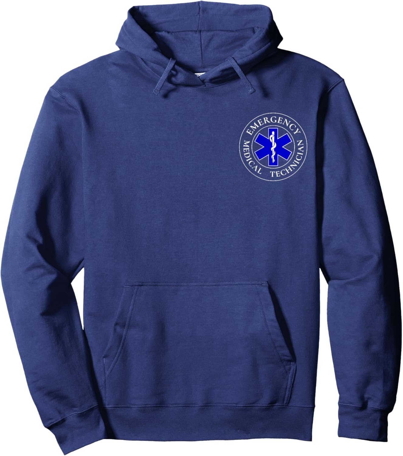 EMT Emergency Medical Technician Uniform First Aid Men Women Hoodie - Hoodie | Navy