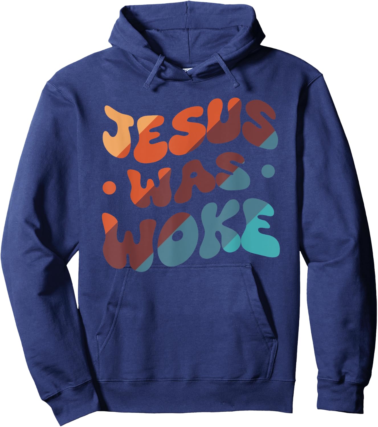 Jesus Was Woke Hoodie - Hoodie | Navy
