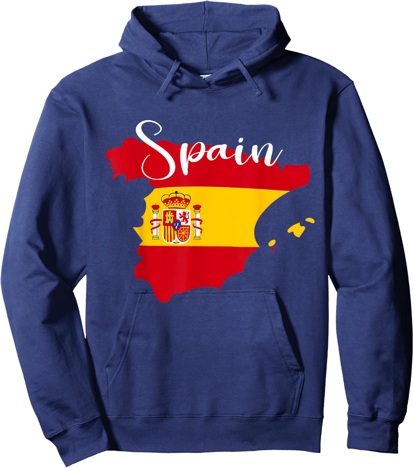 Spain , Spanish clothes, spain shirts Spain Hoodie - Hoodie | Navy