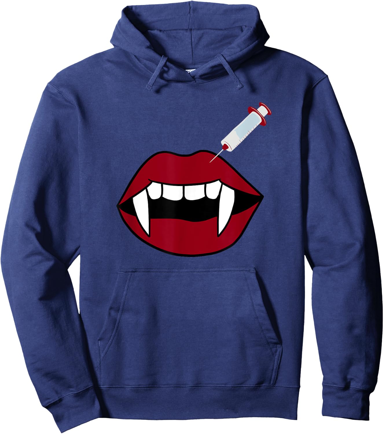 Cute Botox Lip Filler Nurse Injector Esthetician Halloween Hoodie - Hoodie | Navy