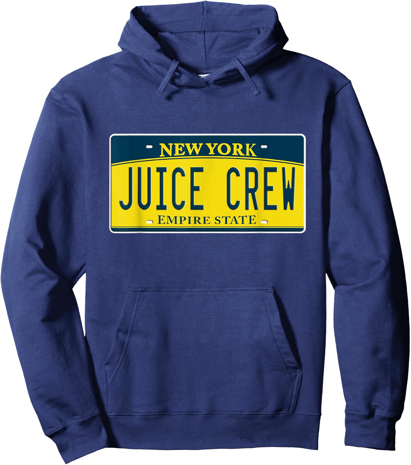 Juice Crew Queensbridge New York NY Old School Hip Hop Hoodie - Hoodie | Navy
