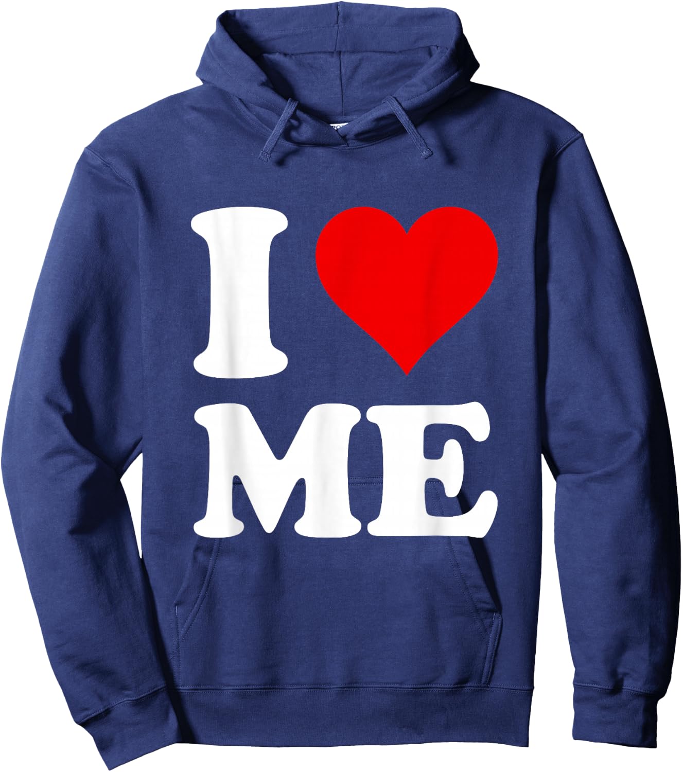 I Love ME Hoodie - Hoodie | Navy