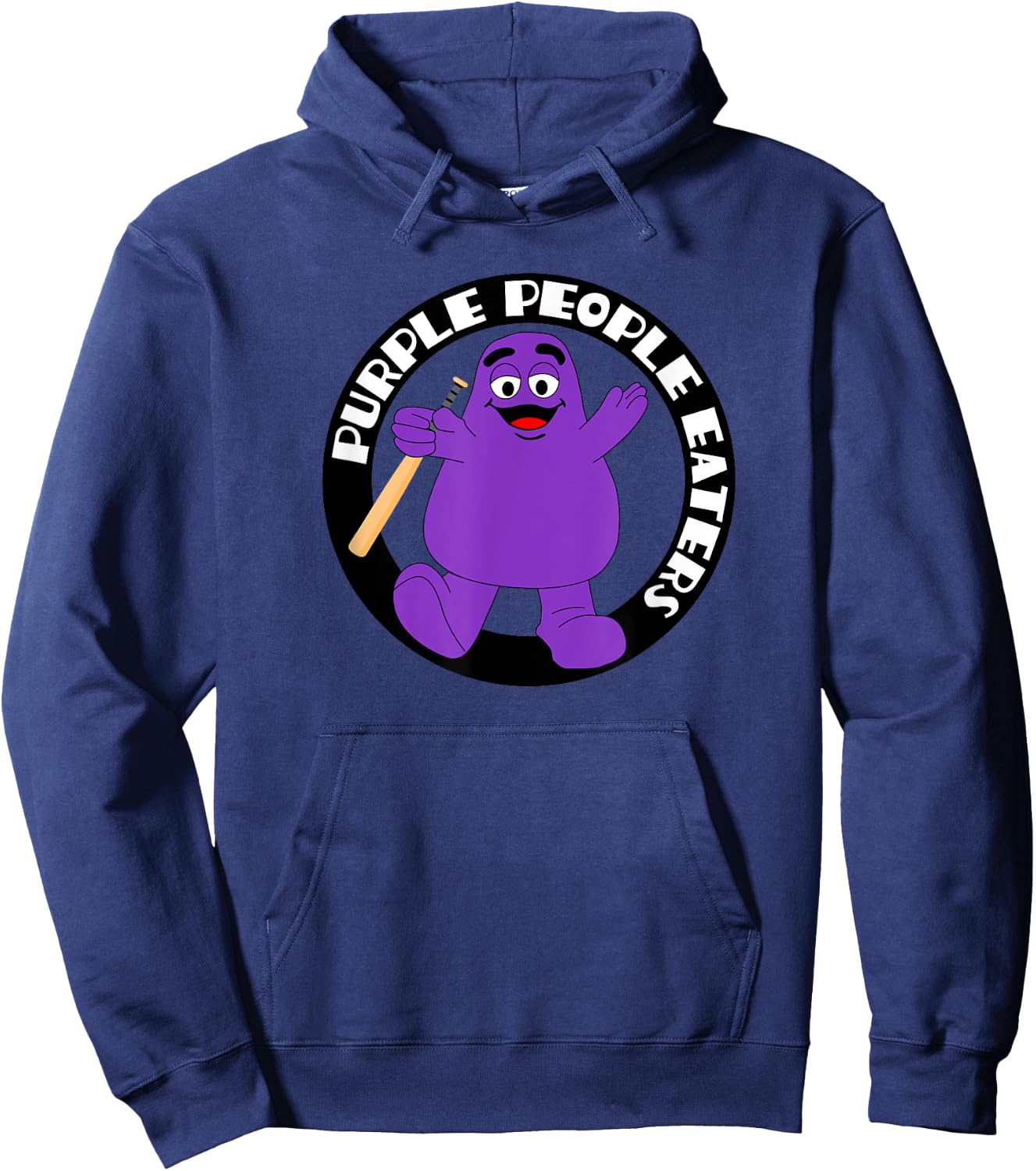Purple People Eaters Softball Team - Denver Church Merch Hoodie - Hoodie | Navy