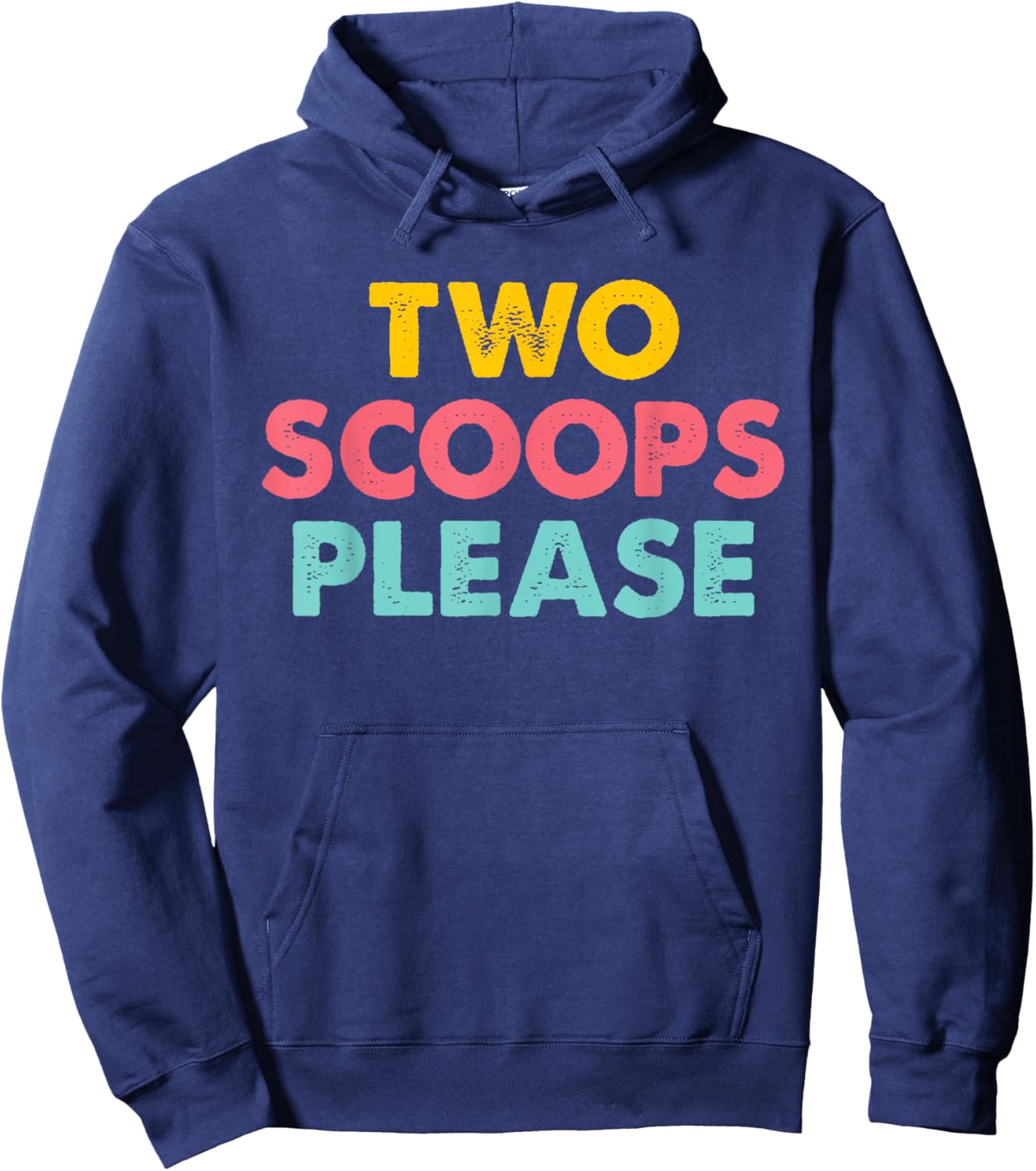 Two Scoops Please Apparel Hoodie - Hoodie | Navy