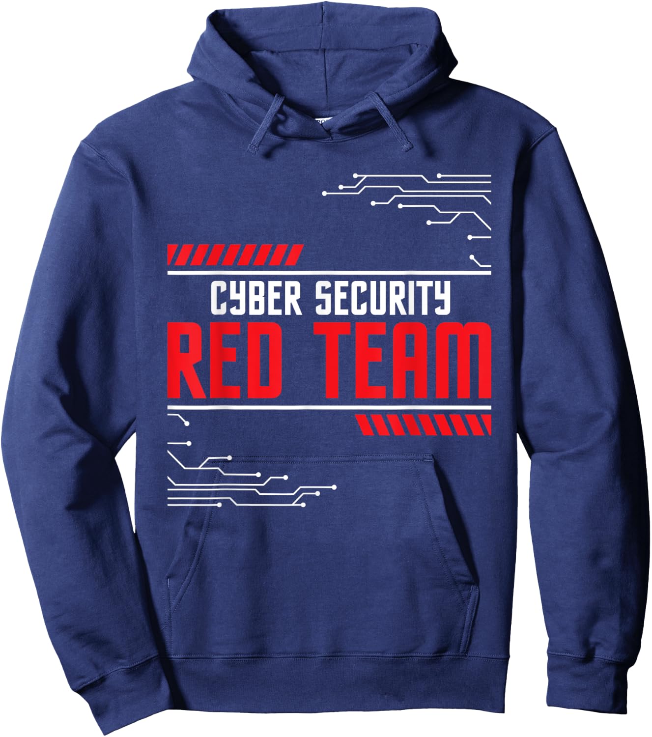 Cyber Security Red Team - Computer Engineer Hacker Hacking Hoodie - Hoodie | Navy