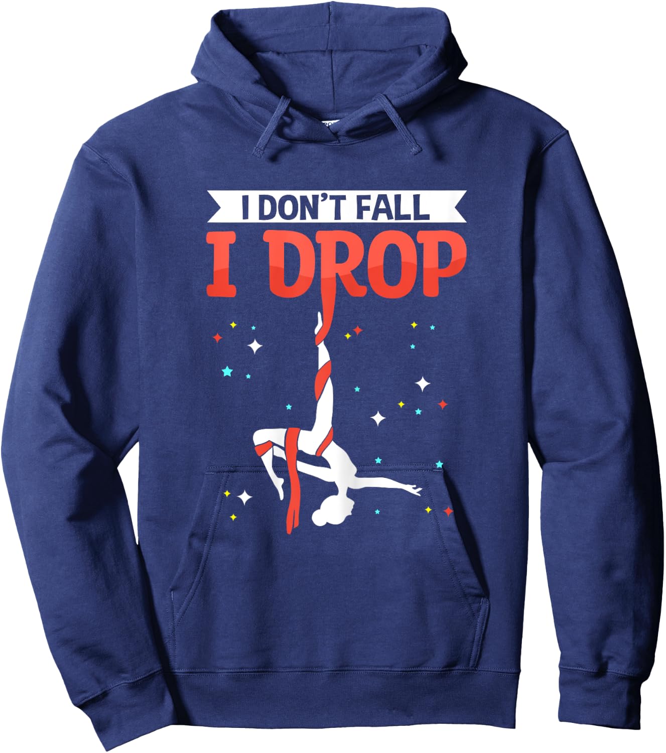 Aerialist Aerial Yoga & Aerial Silks Hoodie - Hoodie | Navy