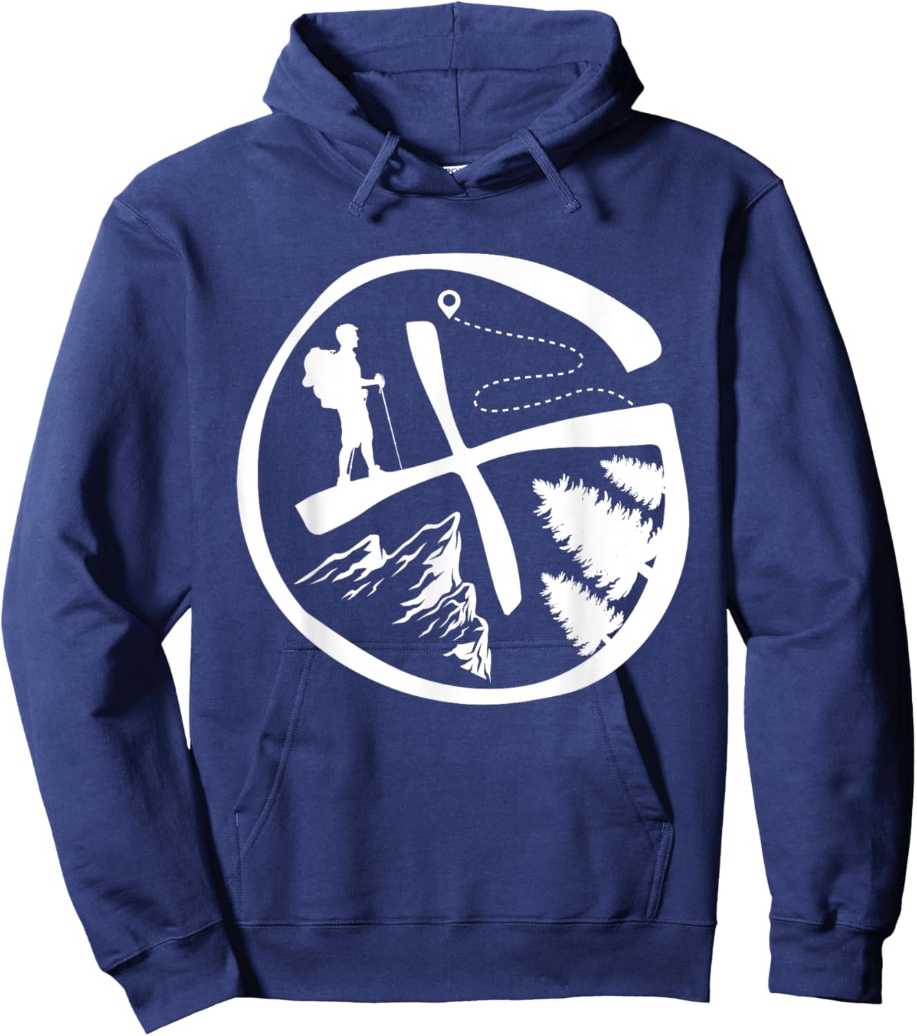 Geocaching GPS Treasure Hunt Geocach Geocacher Hoodie - Hoodie | Navy