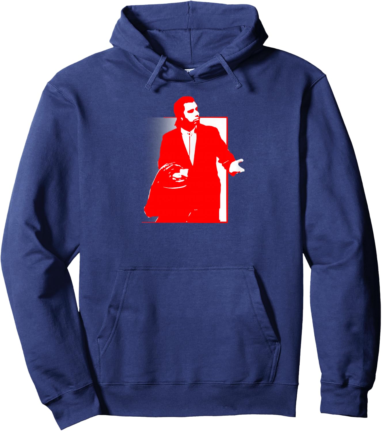 Confused Travolta Hoodie - Hoodie | Navy