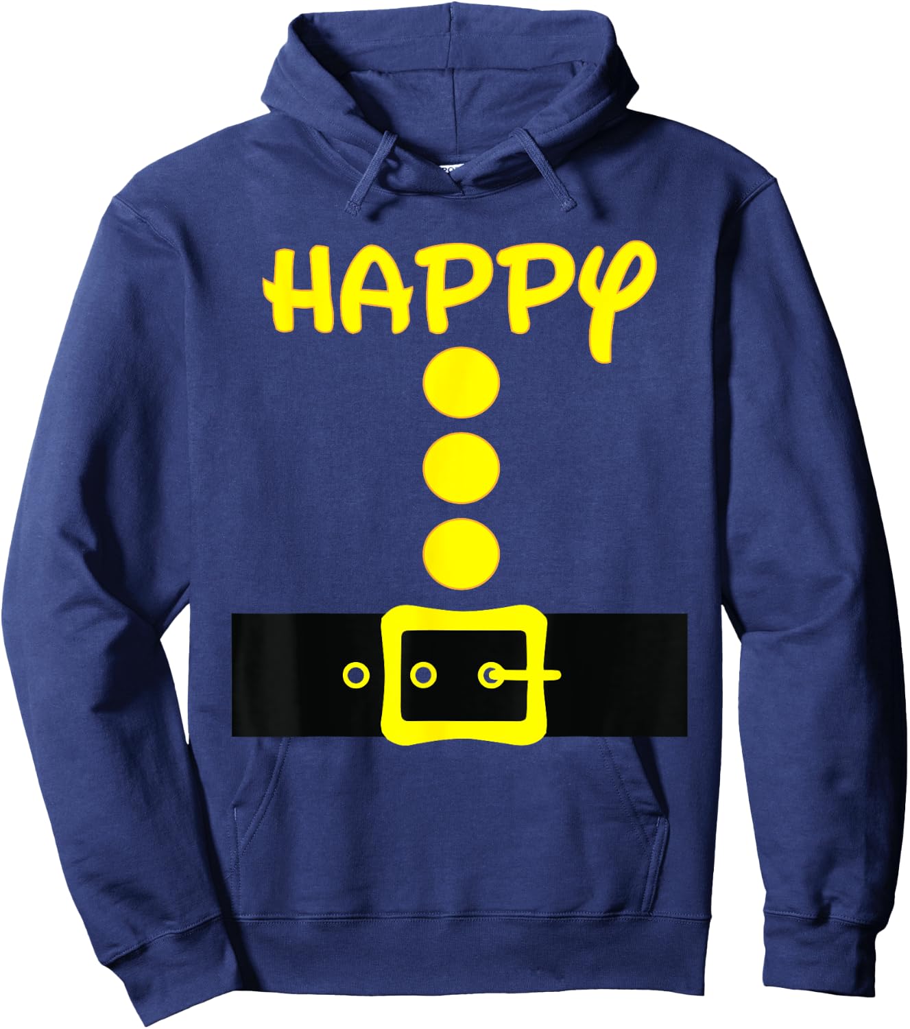 Dwarf Easy Halloween Men Women Kids Costume Matching Group Hoodie - Hoodie | Navy
