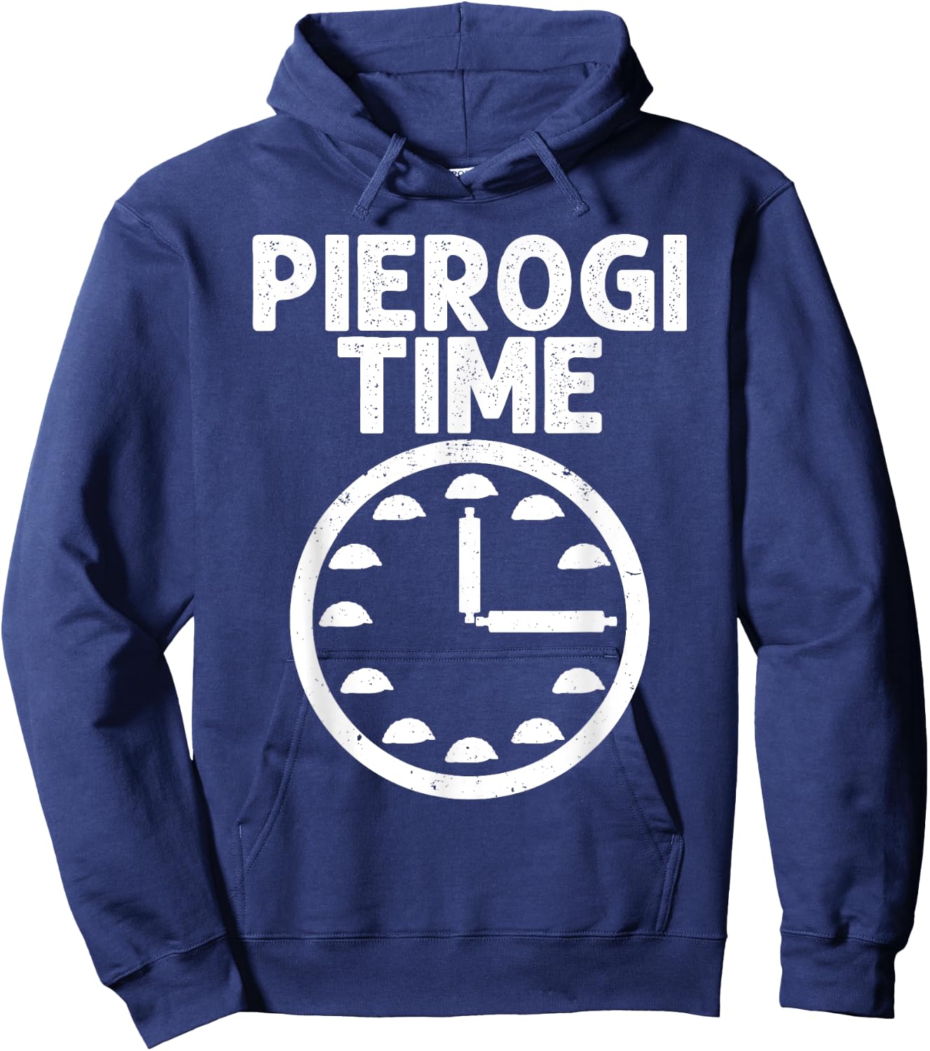 Funny Pierogi Art Men Women Polish Pride Poland Pierogi Food Hoodie - Hoodie | Navy