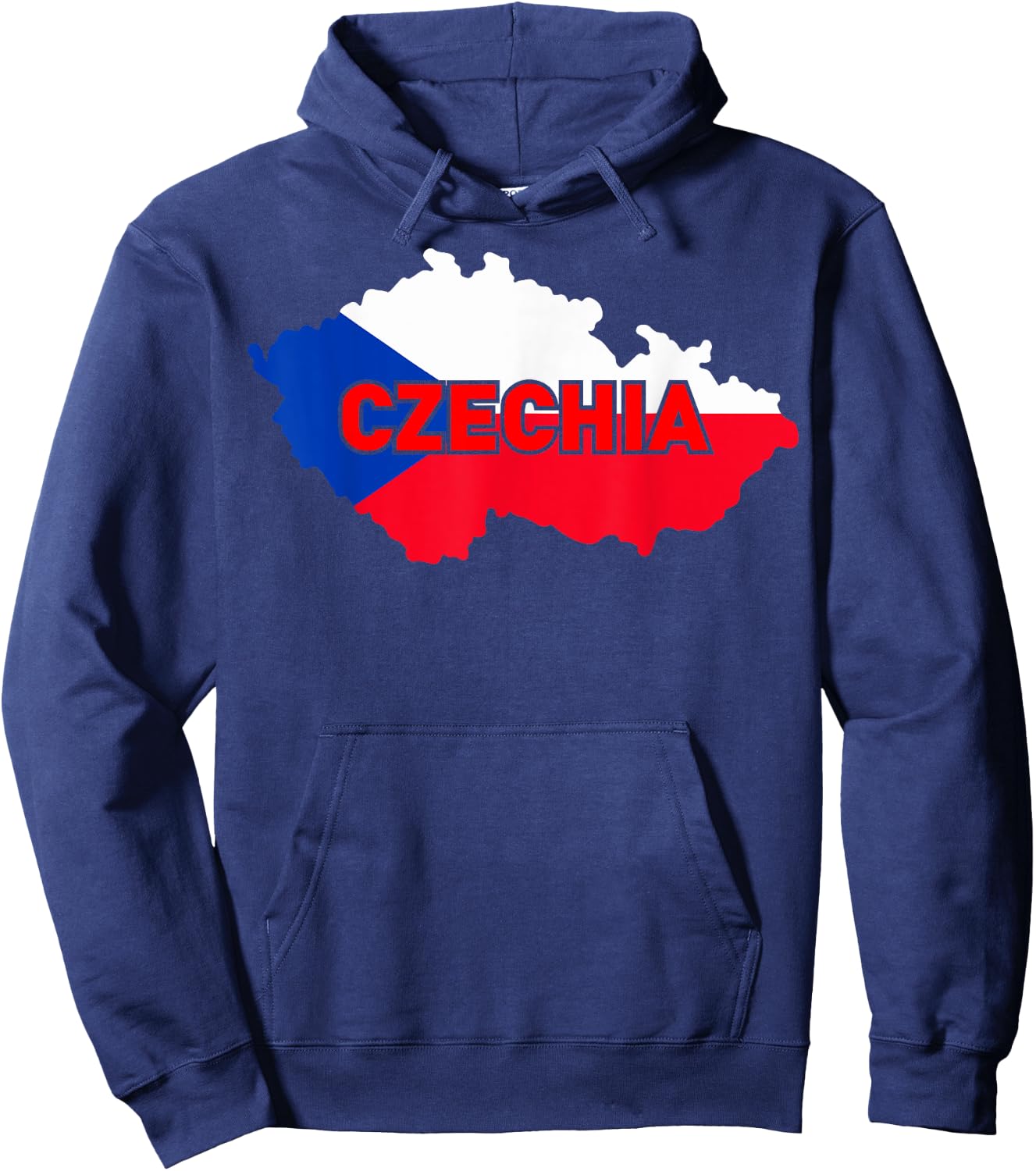 Proud Family and Patriotic Flag of Country Czechia Women Kids Men Hoodie - Hoodie | Navy
