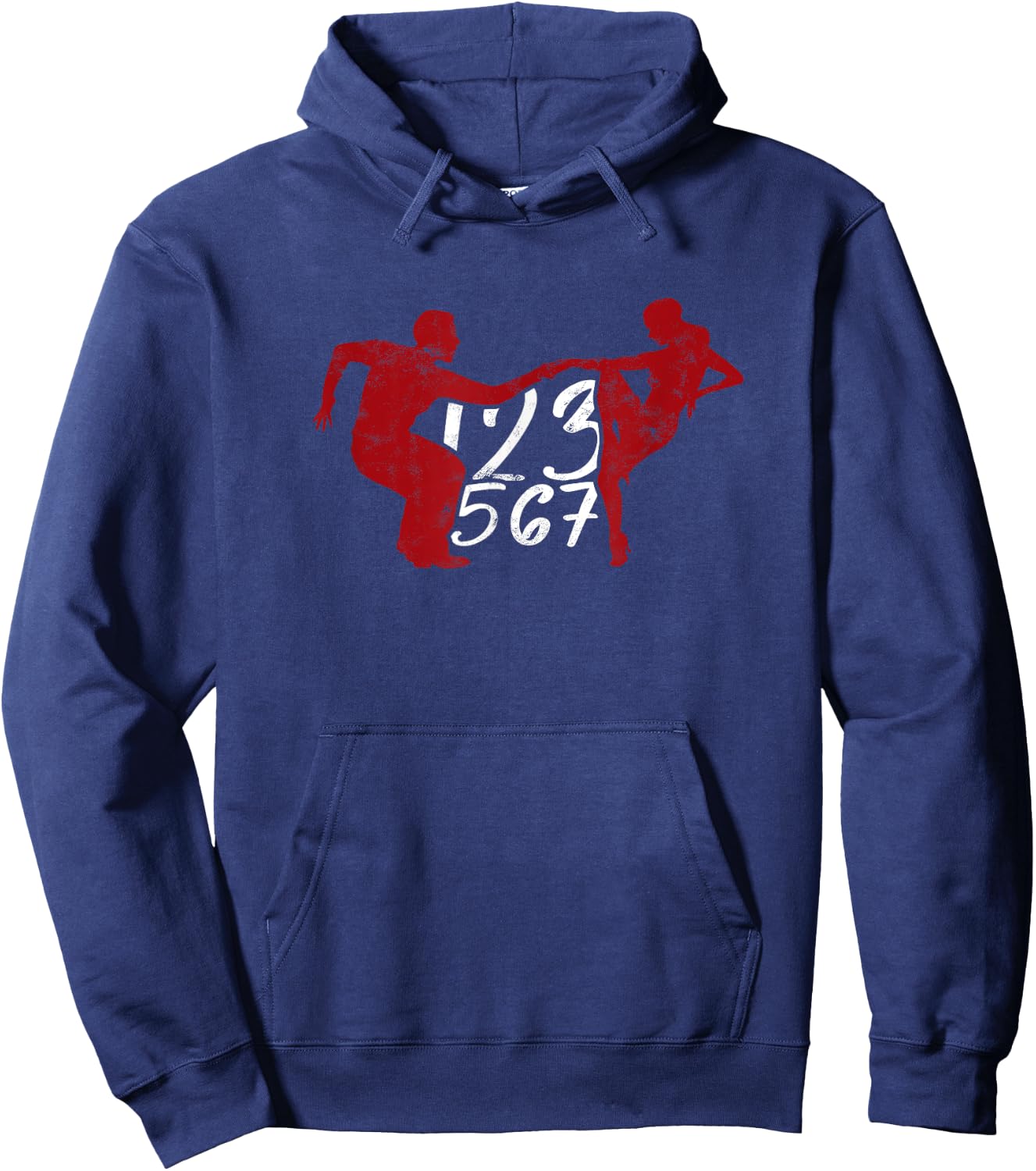 123 567 Salsa Lover Latin Salsa Dance - salsa dance Hoodie - Hoodie | Navy
