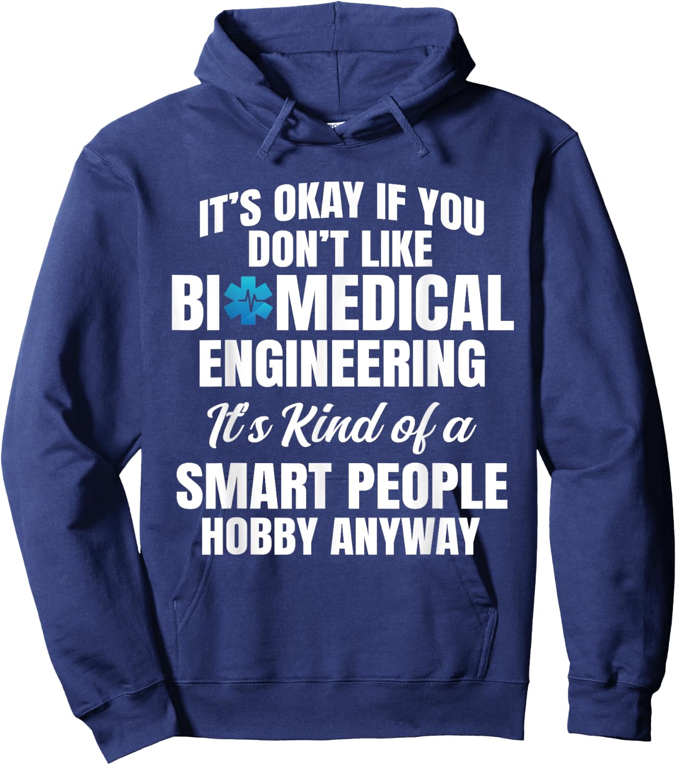 Biomedical Engineering Bioengineer Medical Engineer BMET Hoodie - Hoodie | Navy