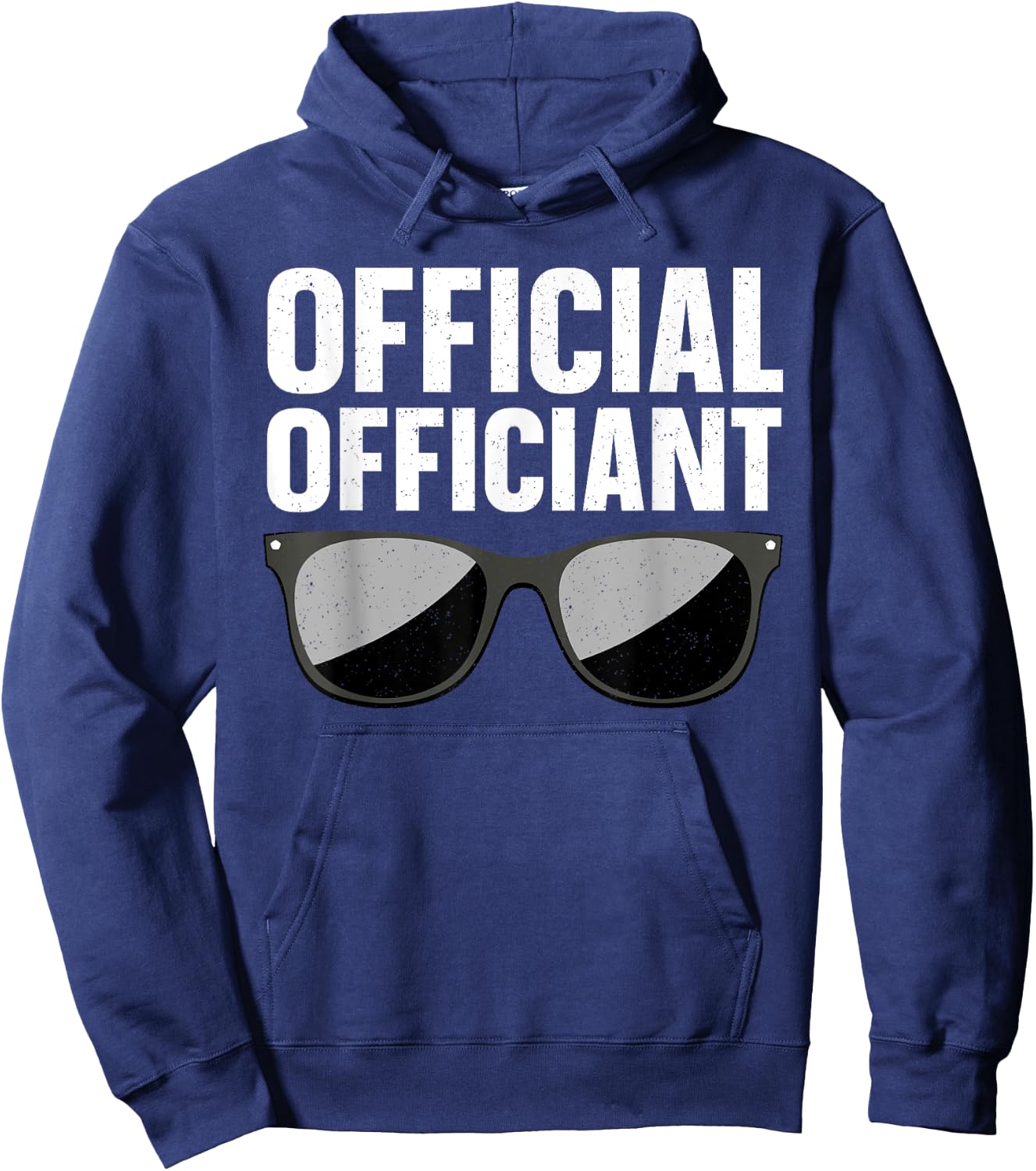 Funny Official Officiant Art Women Wedding Officiant Hoodie - Hoodie | Navy
