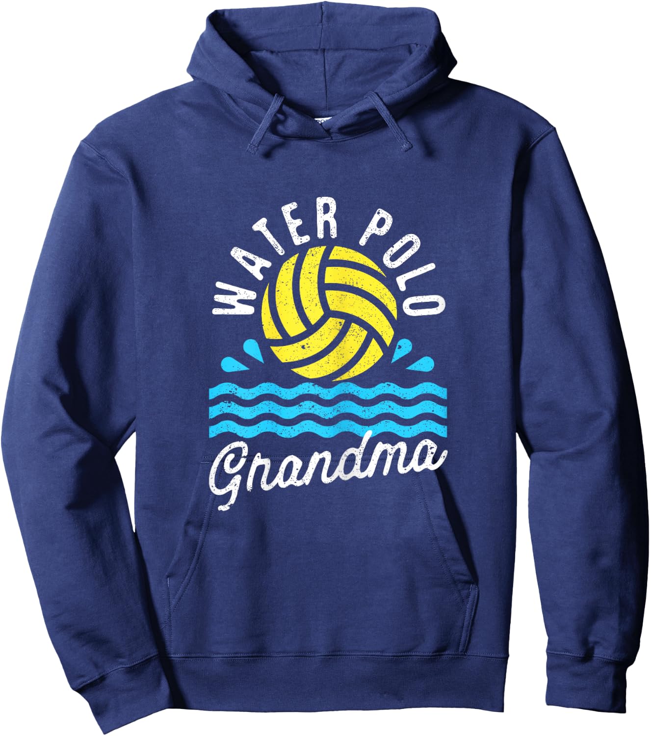 Water Polo Grandma Love Game Day Championship Team Lover Hoodie - Hoodie | Navy