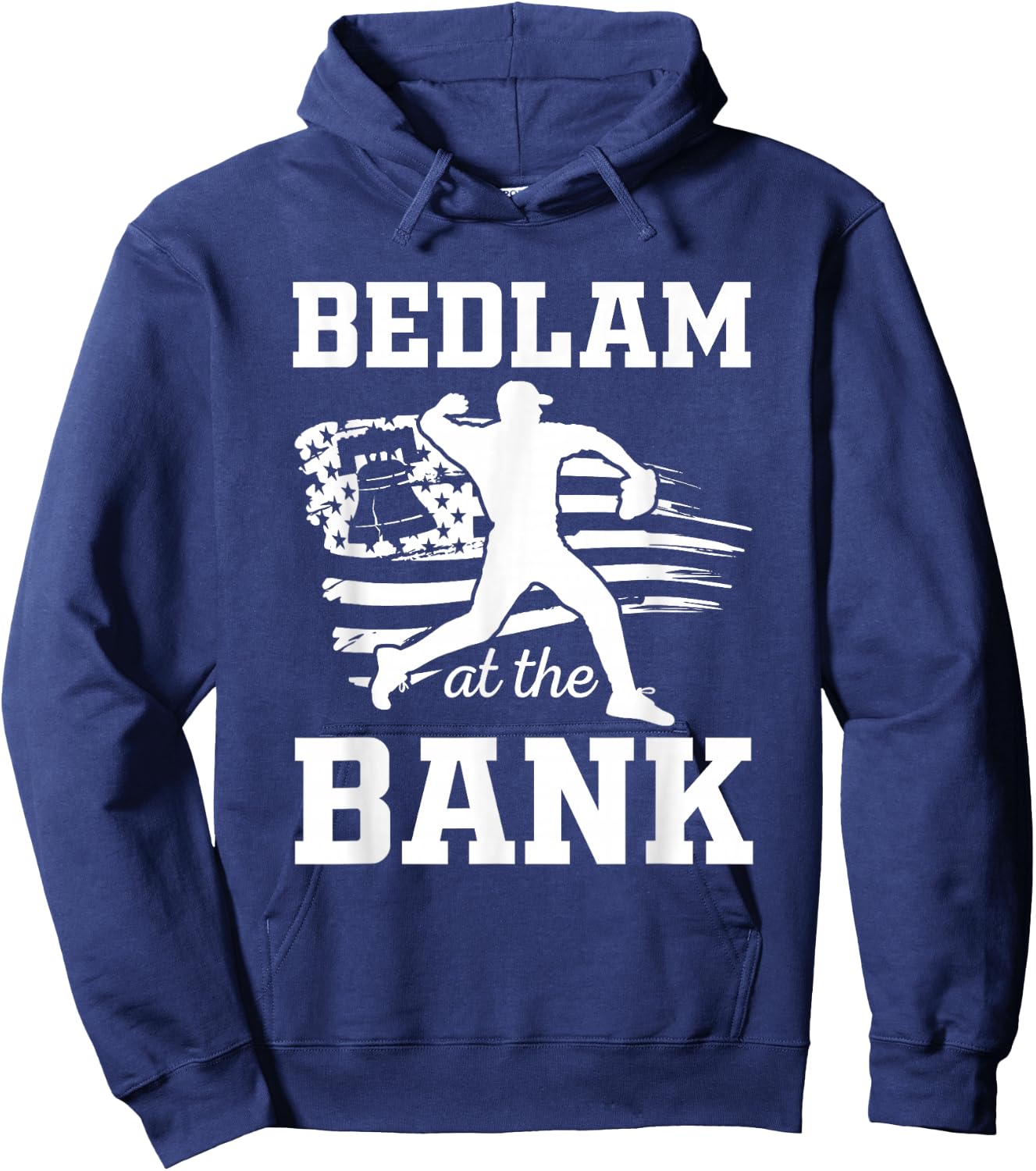 Philly Bedlam Bedlam at The Bank Philadelphia Baseball Hoodie - Hoodie | Navy