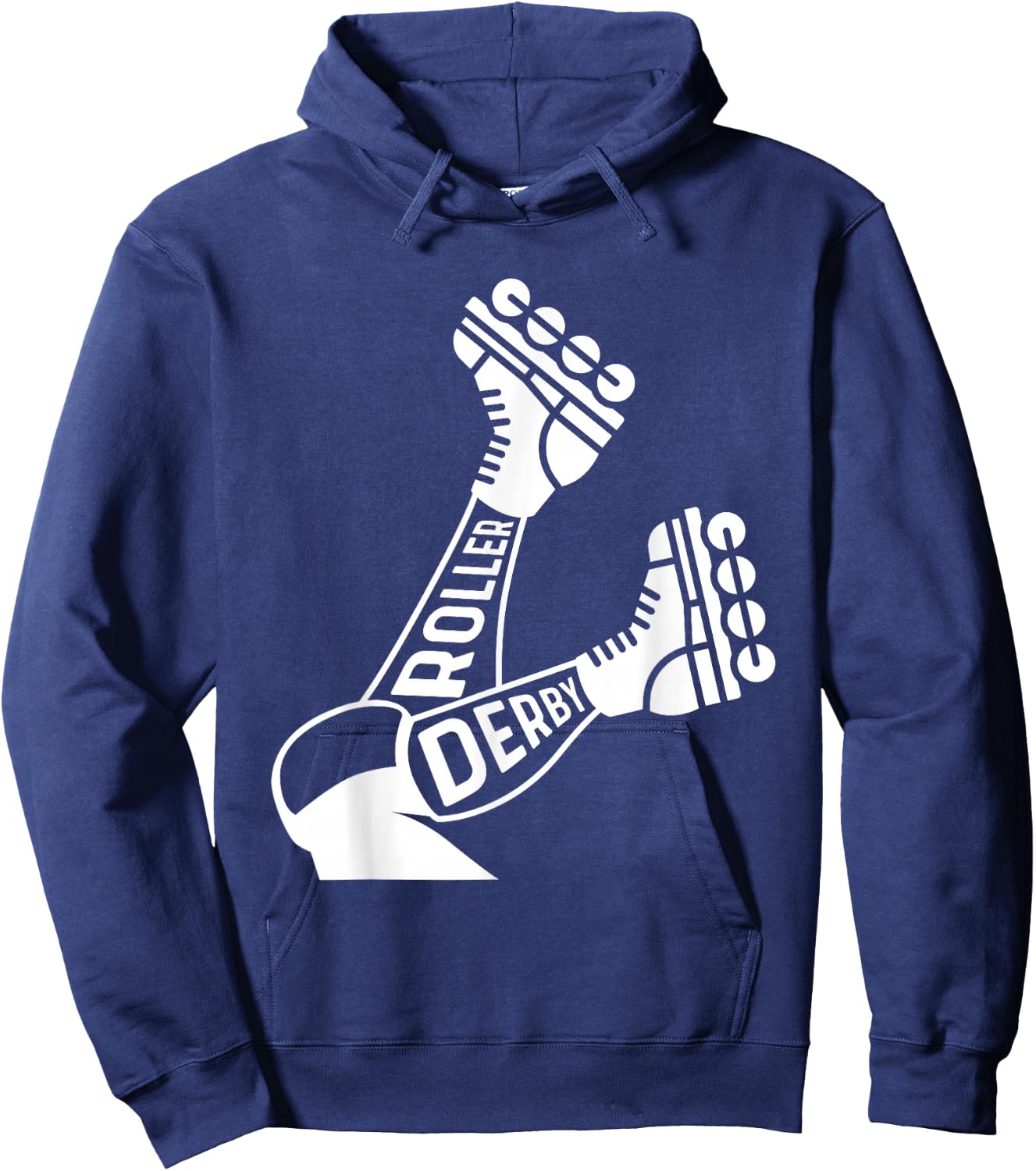 Roller Derby Skater Hoodie - Hoodie | Navy