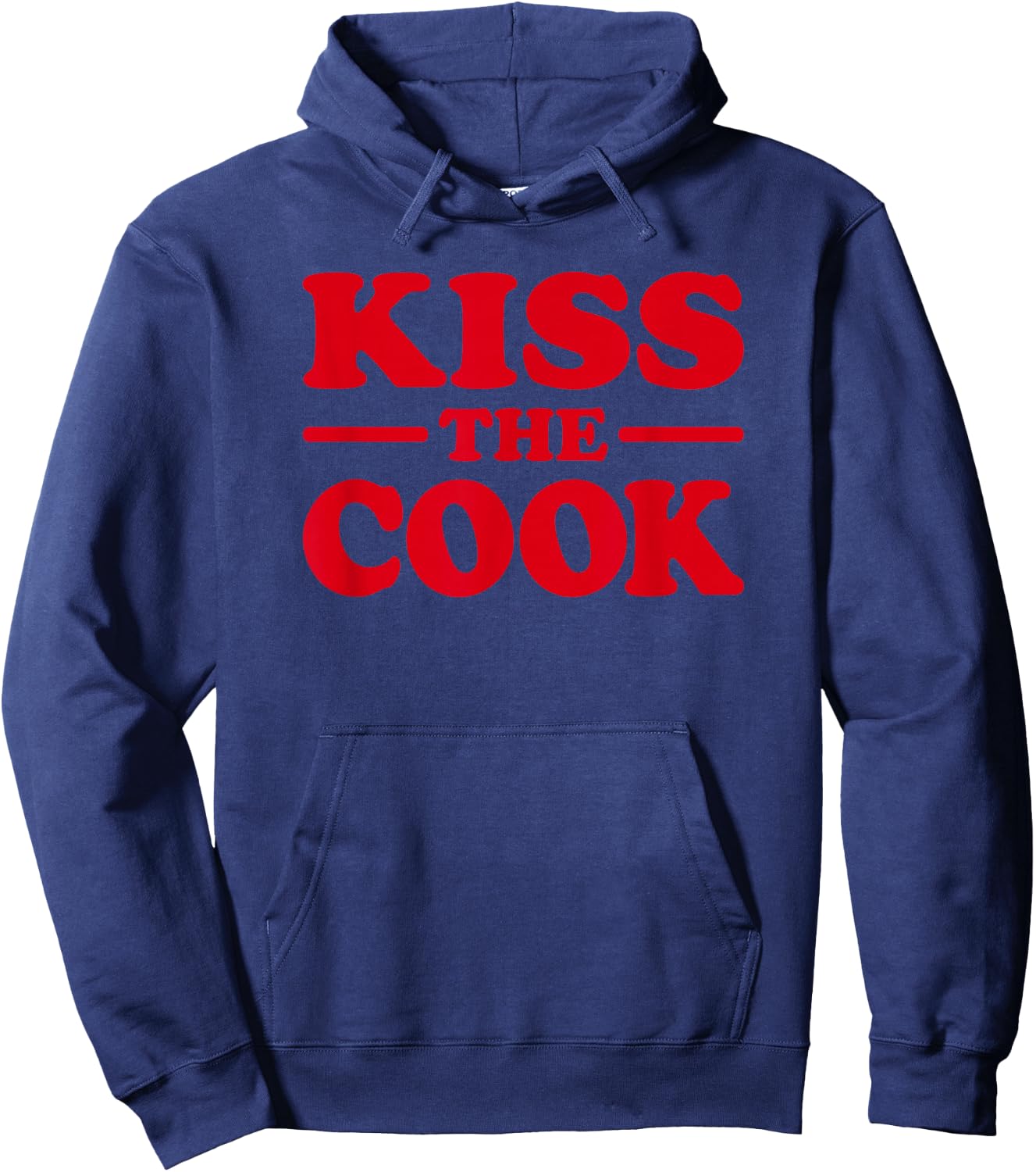 Kiss the Cook Hoodie - Hoodie | Navy