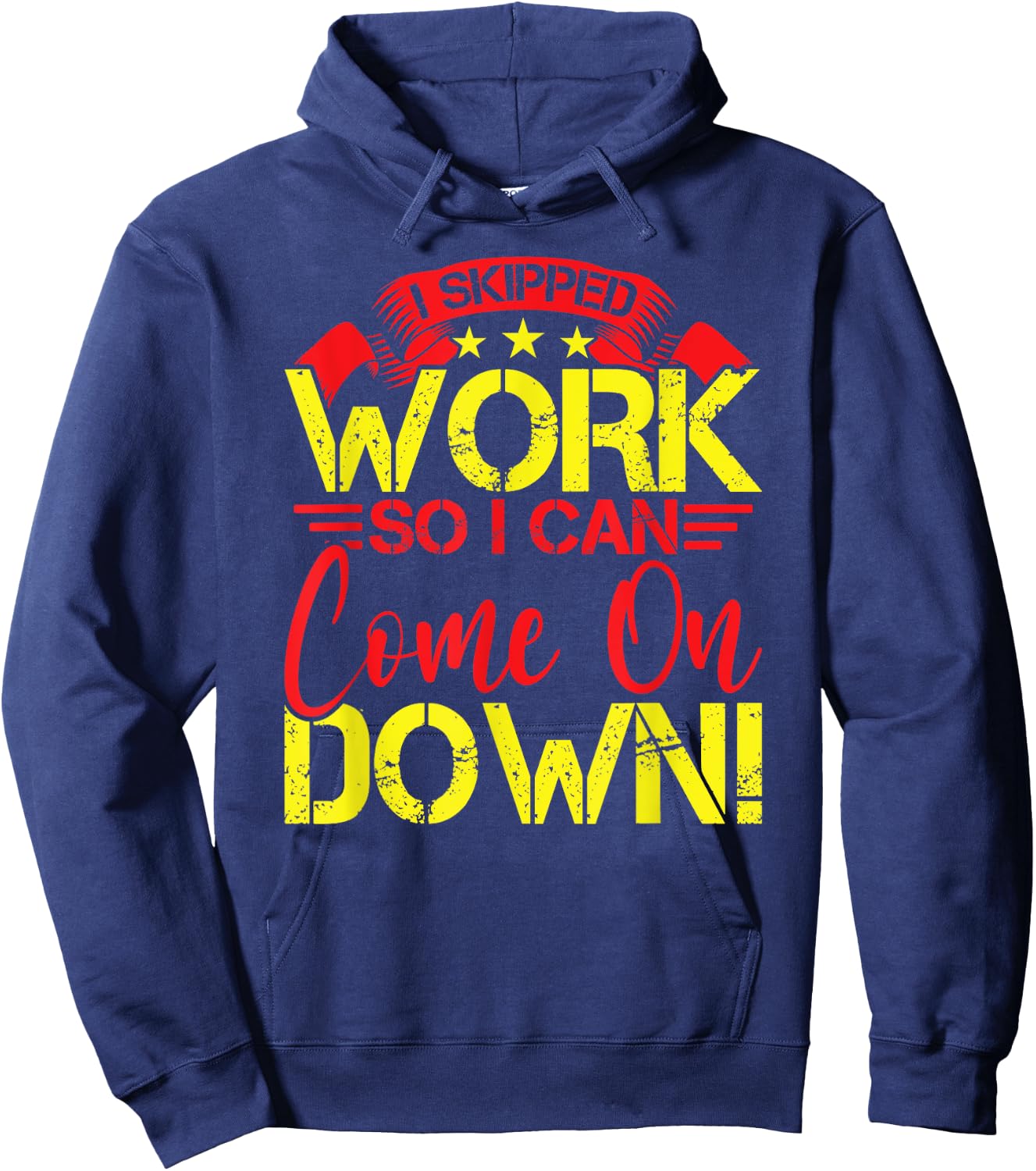 I Skipped Work So I Can Come on Game Show Contestant Hoodie - Hoodie | Navy