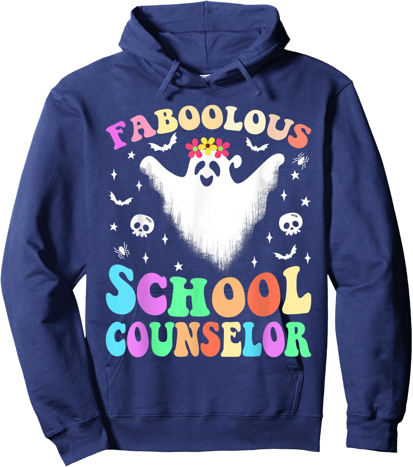 Faboolous SCHOOL COUNSELOR Costume This Is My Spooky Hoodie - Hoodie | Navy