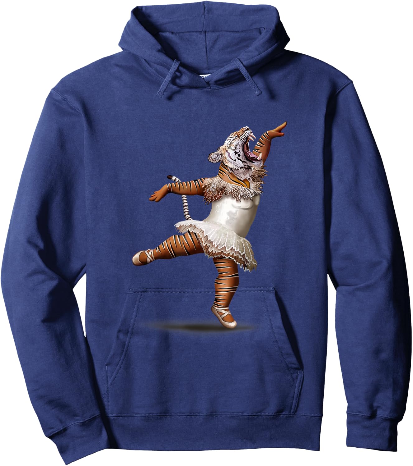 Tutu Ballerina Tiger Hoodie - Hoodie | Navy