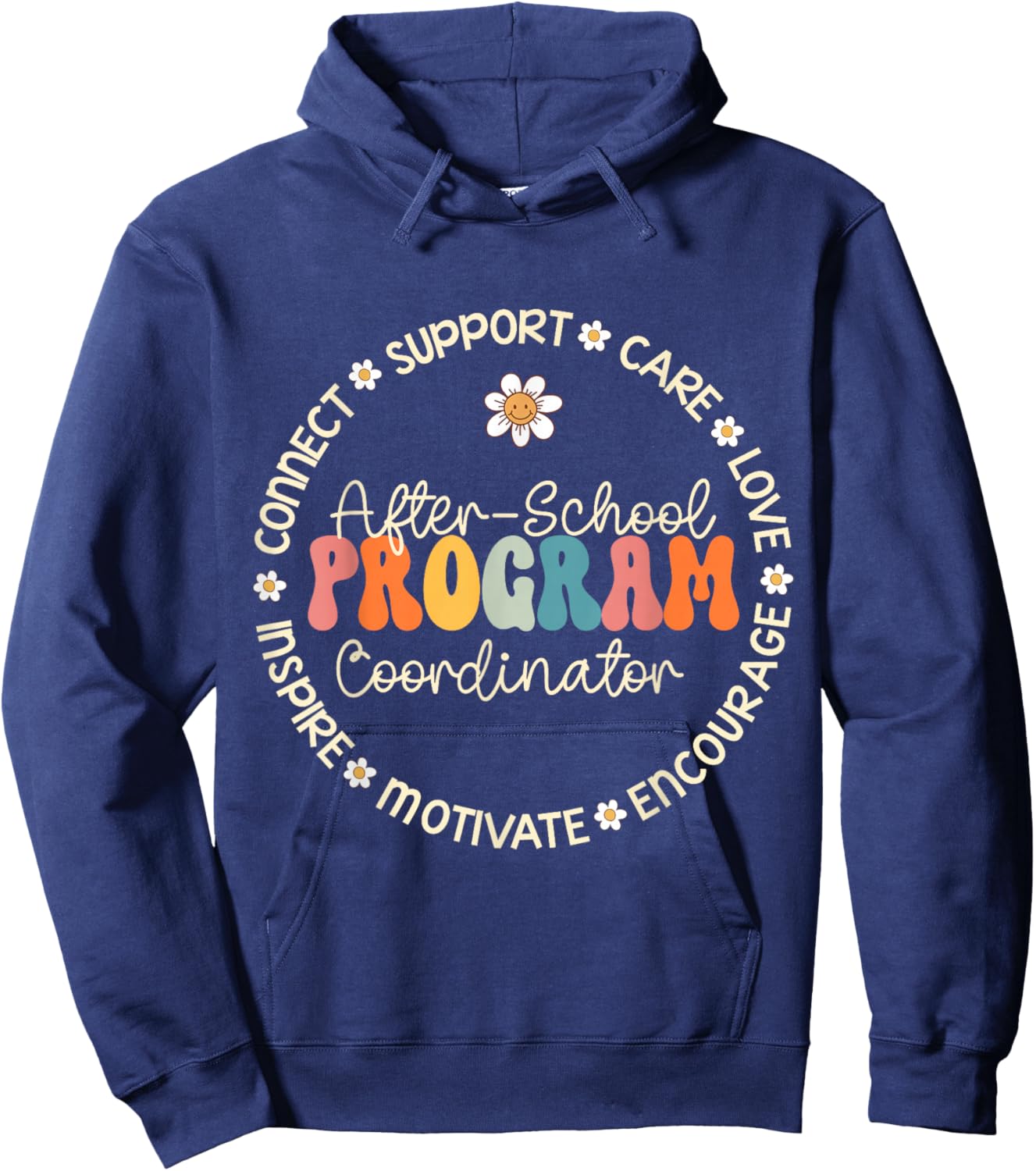 After School Program Coordinator Week Back to School Hoodie - Hoodie | Navy